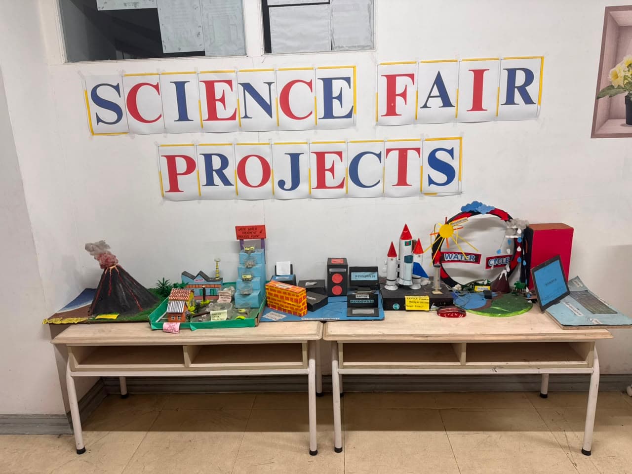Science Fair Project Exhibition and STEM Exploration Station