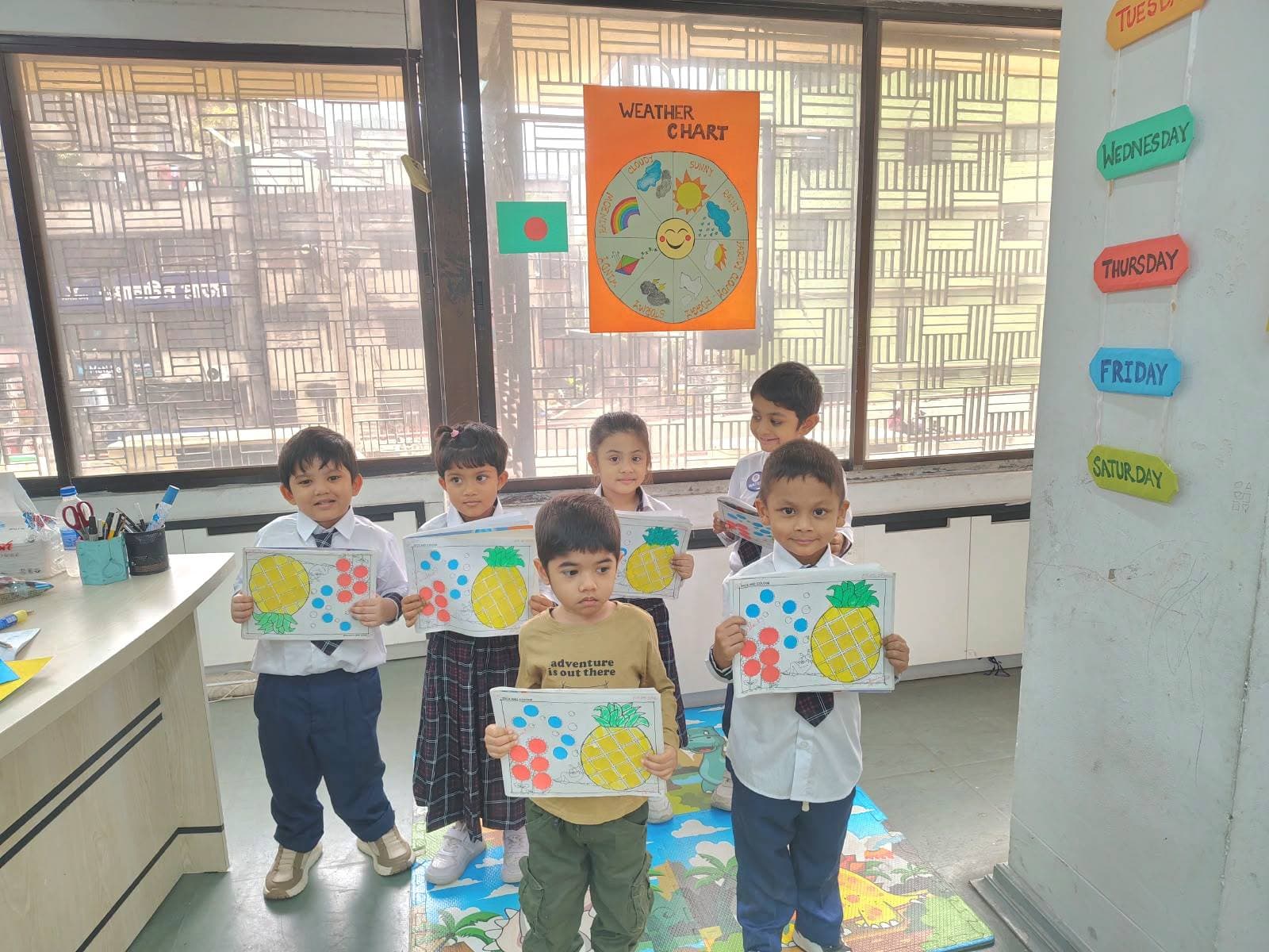 Creative artwork showcase by students